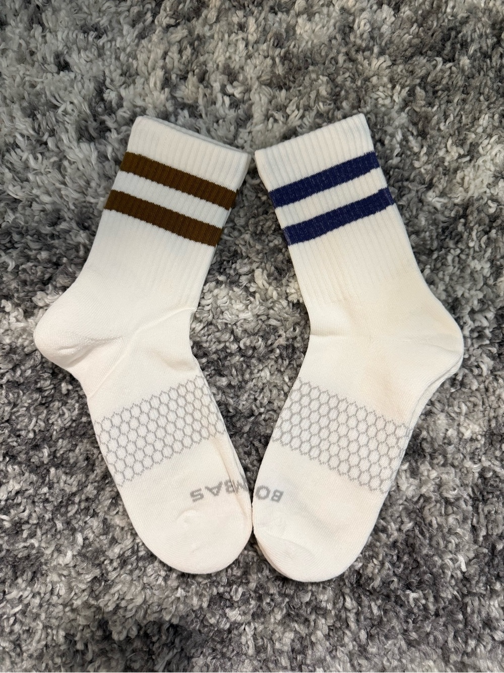 Bombas Vintage Stripes Half Calf Socks